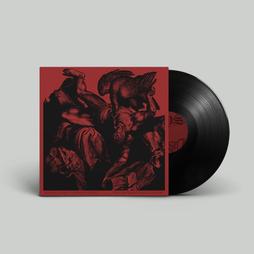 Siberian Hell Sounds / Convulsing split LP