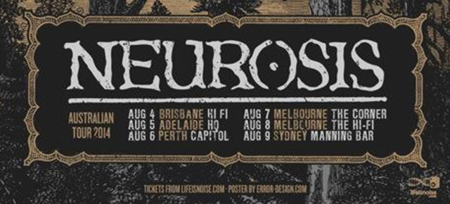 Neurosis Australian tour